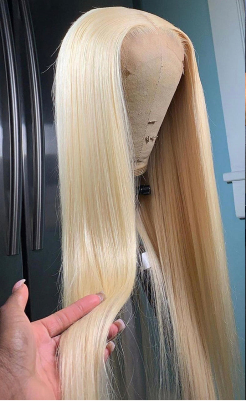 13x4 Brazilian Straight Lace Front Wig
