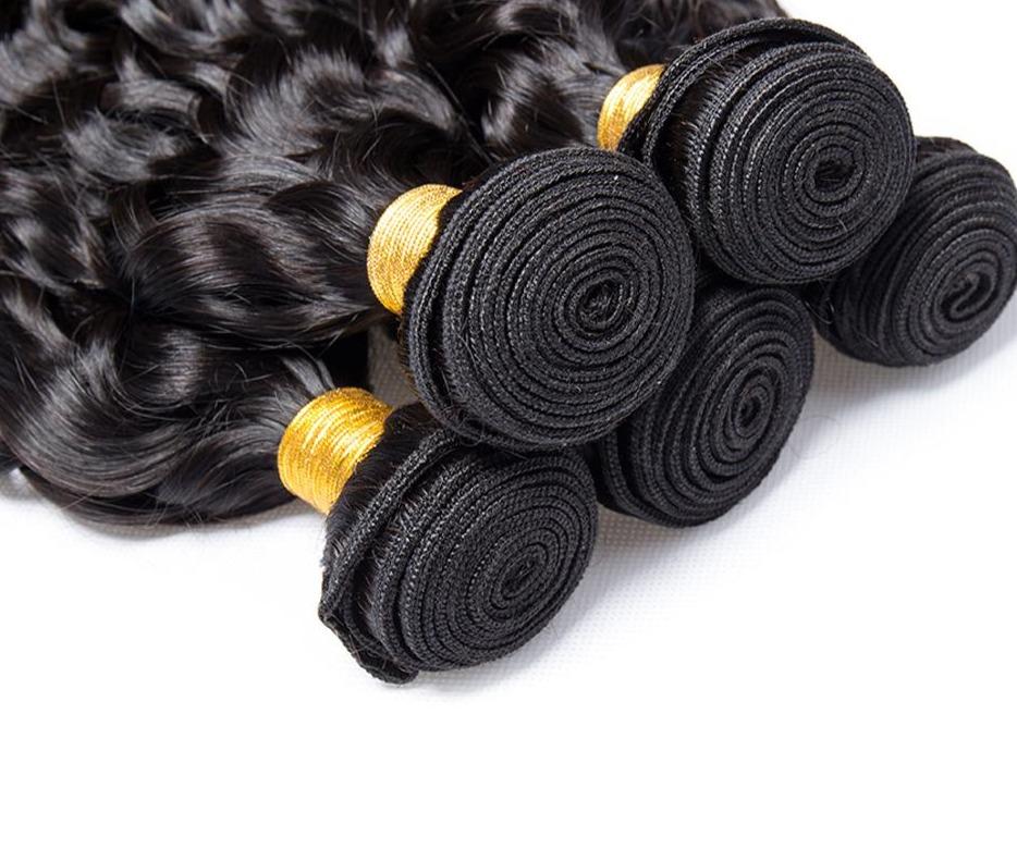 10A Grade 3/4 Bundles Jerry Curl Peruvian Human Hair Extensions