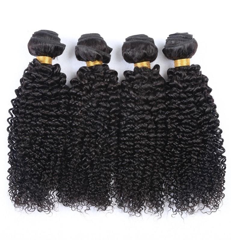 10A Grade 3/4 Bundles Kinky Curly Brazilian Human Hair