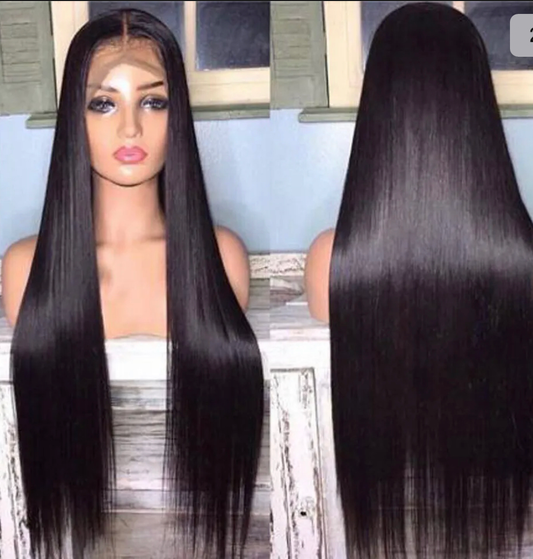 13x4 Brazilian Straight Lace Front Wig